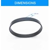 For Hoover Vacuum Belts for Hoover UH75200,UH7521 - Model 2