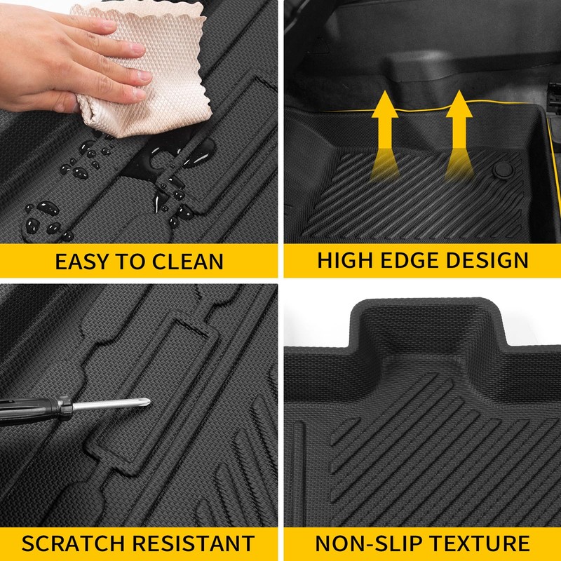 Maxzina Cargo Mat Compatible with 2021 2022 2023 2024 2025