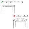 SCOCANOPY Commercial 10x10 Replacement Canopy Top,Canopy Cover ONLY,Bonus 4 Pack