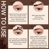 3Pcs Easy Peel-Off Eyebrow Gel,3 Colors Qiciy Tattoo Eyebrow Gel