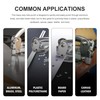 Power Punch Heavy Duty Hole Punch Set, Cr-V 3/32" x