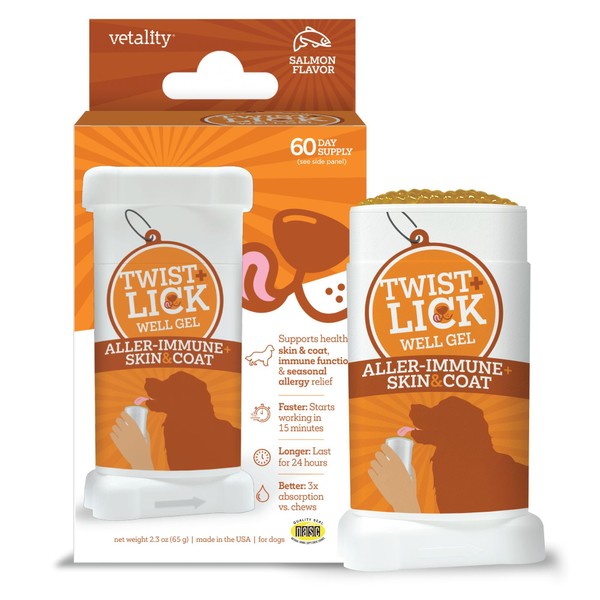Twist + Lick Aller-Immune and Skin and Coat Supplement 2.3