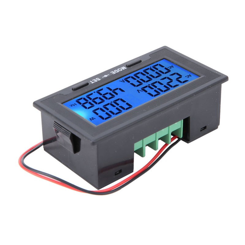 YB5142DM 0-500V Intelligent Digital LCD Display AC Voltage Current Tester