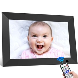 UCMDA Digital Photo Frame, 10.1" Digital Picture Frame | 1280x800 HD IPS Display | Supports Video and Music Playback | with Remote Control | Wall Mountable | 32GB | USB/SD | Non-WiFi