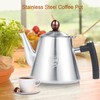 1.2L Stainless Steel Stove top Teapot Tea Coffee Pot Kettle