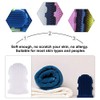 Coheali Guantes Silicona Baño Cepillos Masaje Hombres Mujeres Color Azar