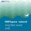 Zhro 4-Ply Premium Facial Tissues, 40 Large Packs (5.6x3.6x2.7") -