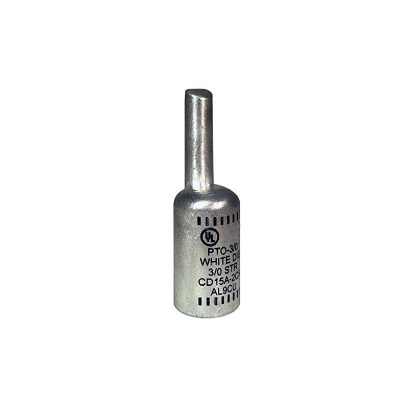 Morris 90994 Offset Solid Pin Terminal Connectors 750 MCM to