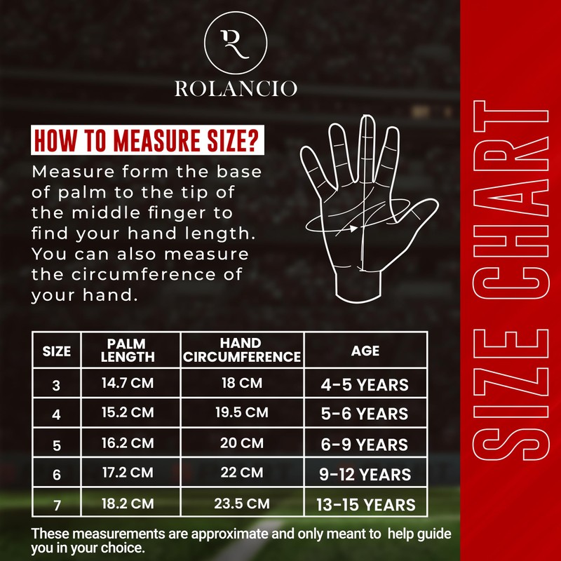 ROLANCIO Goalkeeper Gloves