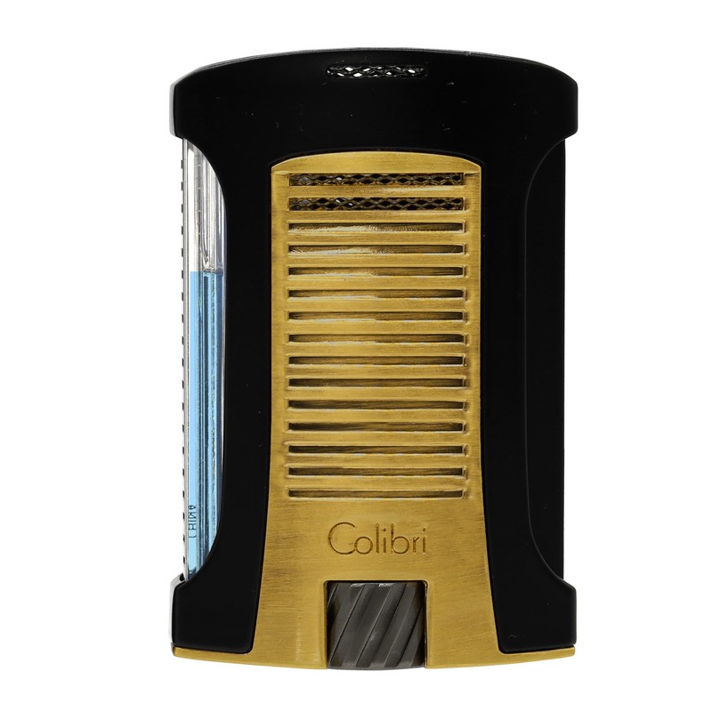 Colibri Daytona Windproof Butane Torch Lighter: Adjustable Flame, Refillable Single-Jet