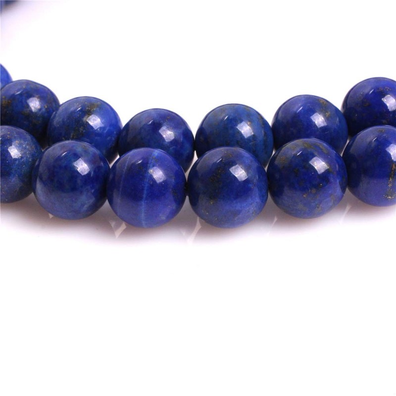 Joe Foreman Lapis Lazuli Beads for Jewelry Making Natural Gemstone