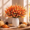 JoyeuVie Autumn Flowers Artificial 18 Pcs Autumn Decorations Fall Lavender