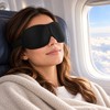 3D Adjustable Sleep Mask for Sleeping – Breathable Light-Blocking Eye