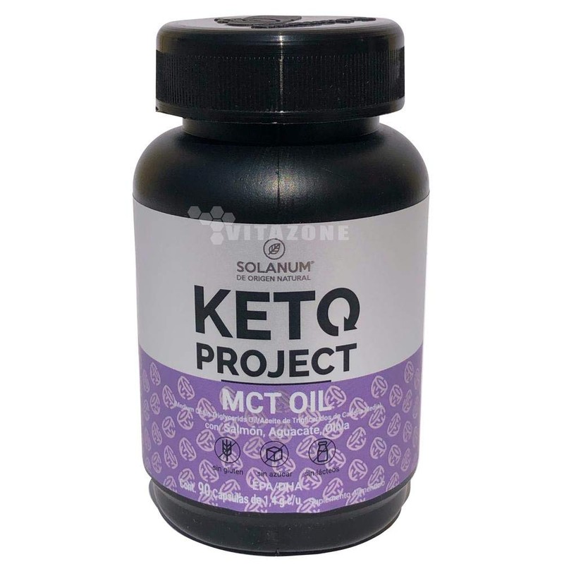 solamun Keto Project MCT Oil con Salmón, Aguacate, Oliva, EPA/DHA