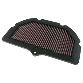 K&N Filtro de Aire Powersport SU-7500, Negro, para Suzuki GSXR1000/GSXR600/GSXR750 2000-2004