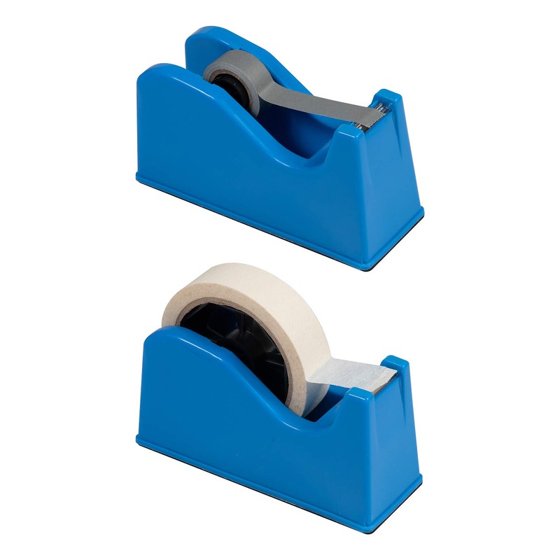 IHOMECOOKER Desktop Tape Dispenser Adhesive Roll Holder (Fits 1" &