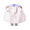 Emigre 46R Men's 100% Cotton Tan Striped Seersucker Suit