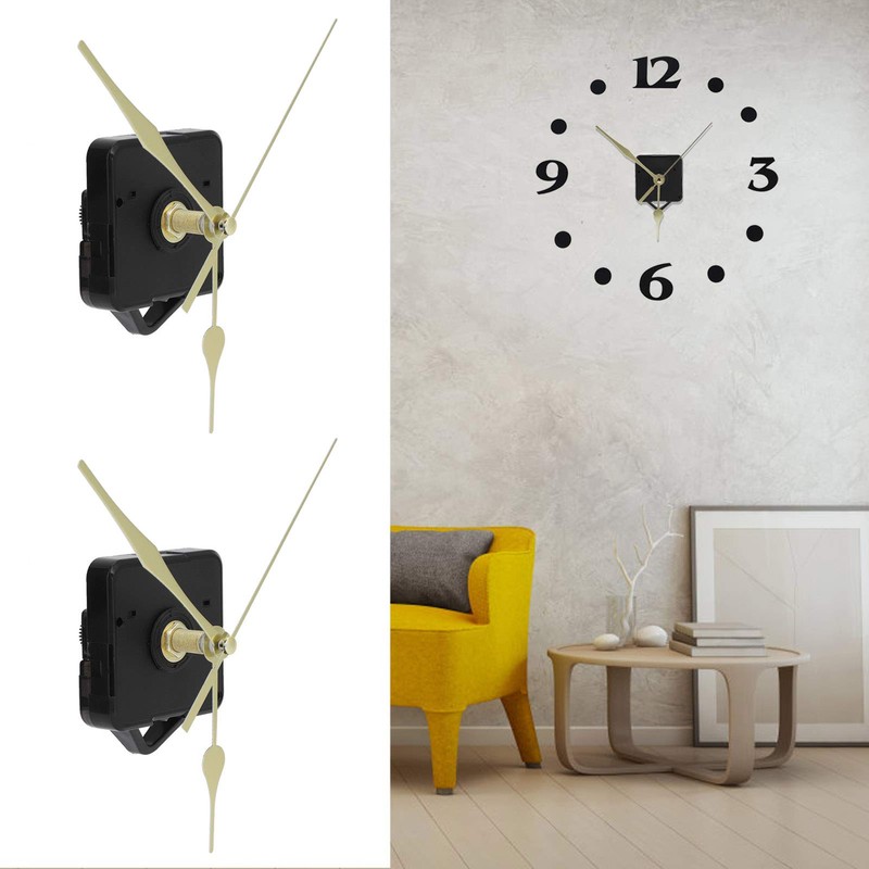 2Set Quartz Clock Movement Pointer Kit Mechanism Parts DIY Watch