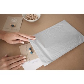 PackageZoom 25 Pcs Poly Bubble Mailers 14.5x20 Padded Envelopes #7 Shipping Envelopes 2.5 Mil