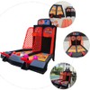 TOYANDONA Desktop Basketball Game Set One or Two Player Finger
