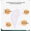 Urine Collector Bag, Prevent Leakage Portable Silicone Urinal with Catheter