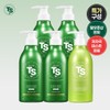 TS Gold Plus TS Shampoo 500g*4 + Premium Treatment 500g*1 / 골드플러스 TS샴푸 500g*4개+프리미엄트리트먼트500g*1개