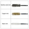 6 Pieces Stainless Steel Bore Brush Set in Different Size,