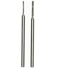 Proxxon 28255 Diamond twist drills 2 pcs., 1/32" + 3/64" (0,8 + 1,2 mm)