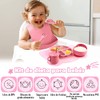 Platos para Bebe Silicon, 10 Pzas Set Alimentacion Complementaria Bebe,