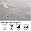 Rectangle Waterproof Tablecloth - 55 x 120 Inch Wipeable Anti-Shrink