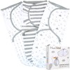 Mama Cheetah Organic Baby Swaddle Blanket, Adjustable Newborn Swaddle Sleep