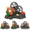 AIMALL Aquarium Resin Coral Decorations, Marine Simulation Micro Landscape for