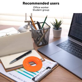 Hand Grip Strengtheners Ring, 50-60 Lbs Silicone Rings Finger Forearm Exercise Grip Trainer, Silicone Squeezer Gripper for Sports, Rock Climbing, Fitness Muscle Training