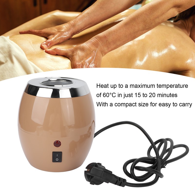 Massage Oil Heater Quickly Heating 60℃ Temperature Essential Oil Warmer