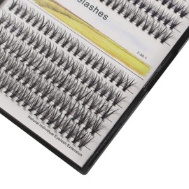 Product Customized,Large Tray-200Pcs 20 Roots Individual Fake False Eyelashes Cluster Thickness 0.07mm Mixed 8-16mm Dramatic Look 3D Volume Eye Lashes Extensions Beauty Tools (9-11-13-15mm)