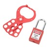 Lockout Tagout Kit With Safety Hasp Padlock Loto Tag Keys