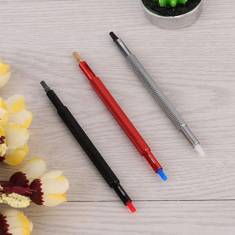 GOTOTOP 3pcs Watch Hand Pressers Pusher Fitting Set Kit Metal