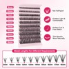 Pro DIY Eyelash Extension Kit, Individual Eyelash Kit with 200