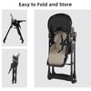 6-in-1 Convertible High Chair with Lockable Wheels | Stable Heavy-Duty