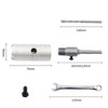 Concrete drill bit 40mm with SDS bit and 110mm adapter,
