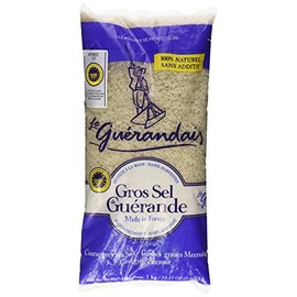 French coarse sea salt from Guerande Le Guerandais-gros sel de Guerande - 1000 gr