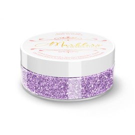MARBLERS Cosmetic Grade Fine Twinkle Glitter [Light Purple] 0.18oz (5g) | Non-Toxic | Vegan | Cruelty-Free | Eyeshadow, Nail Polish, Nail Art | Festival, Rave & Party Makeup | Body & Face