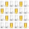 JoyServe 24 Mini Boot Shot Glasses, 1 oz Reusable and