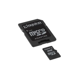 Kingston 2 GB microSD Flash Memory Card SDC/2GB