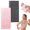 Exfoliating Bath Towel Pack of 2 - Back Scrubber for