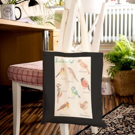 Mr. & Mrs. Panda Native Birds Shopping Bag, Not specified