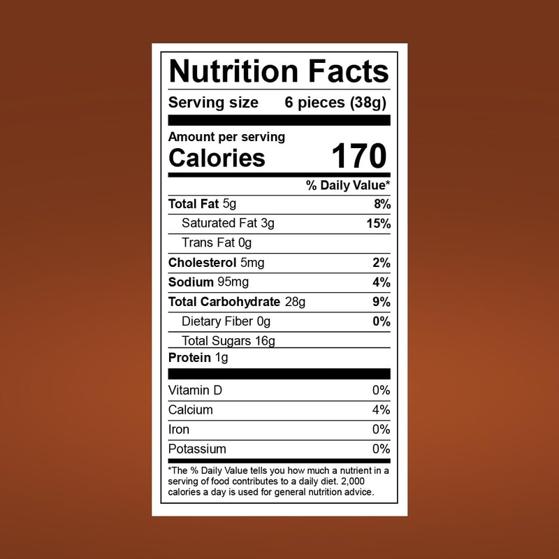 Werthr's Original Chewy Caramel Candy 1 Pound Individually Wrapped Healthy