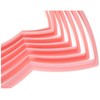 IBILI Sapin Set 10 CORTAPASTAS ABETO, Stainless Steel, rosa, 20
