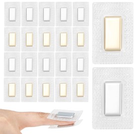 20 Pieces Sewing Hidden Magnets Magnetic Sewing Buttons Invisible Magnetic Buttons 30mm Invisible Magnetic Buttons for Sewing Fabric Curtain Clothes Handbags