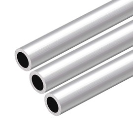 uxcell 6063 Aluminum Round Tube, 300mm Length 20mm OD 14mm Inner Dia Seamless Aluminum Straight Tubing 3 Pcs